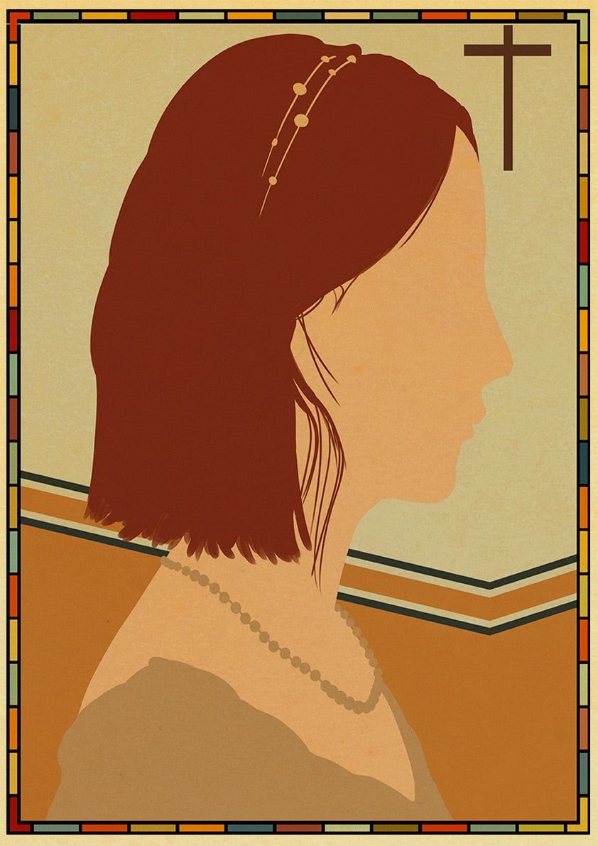 Lady Bird Movie Poster Greta-Gerwig-Film-Saoirse-Rona Vintage Posters and Prints 12x16