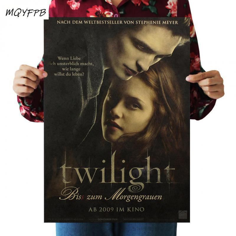 Movie Twilight Kraft Paper Poster Home Decoration Painting Wall Sticker Room Pic