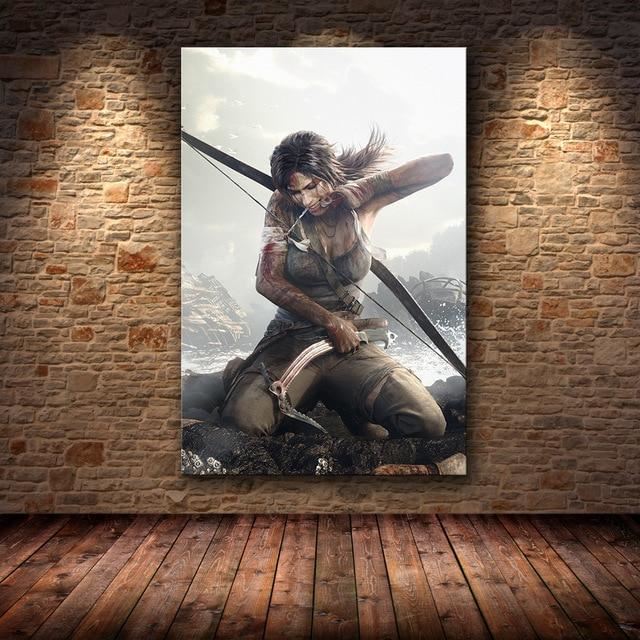 The Poster Decoration Painting Of Tomb Raider On HD Canvas Canvas Painting Art Print