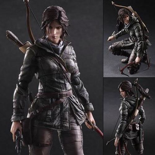 PLAY ARTS Rise of The Tomb Raider Lara Croft Ver. Movie Character Action Figure