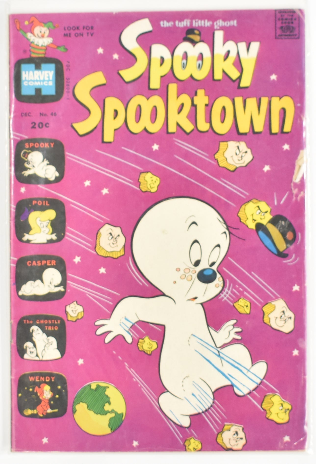 Spooky Spooktown Dec No. 46 Comic book Casper