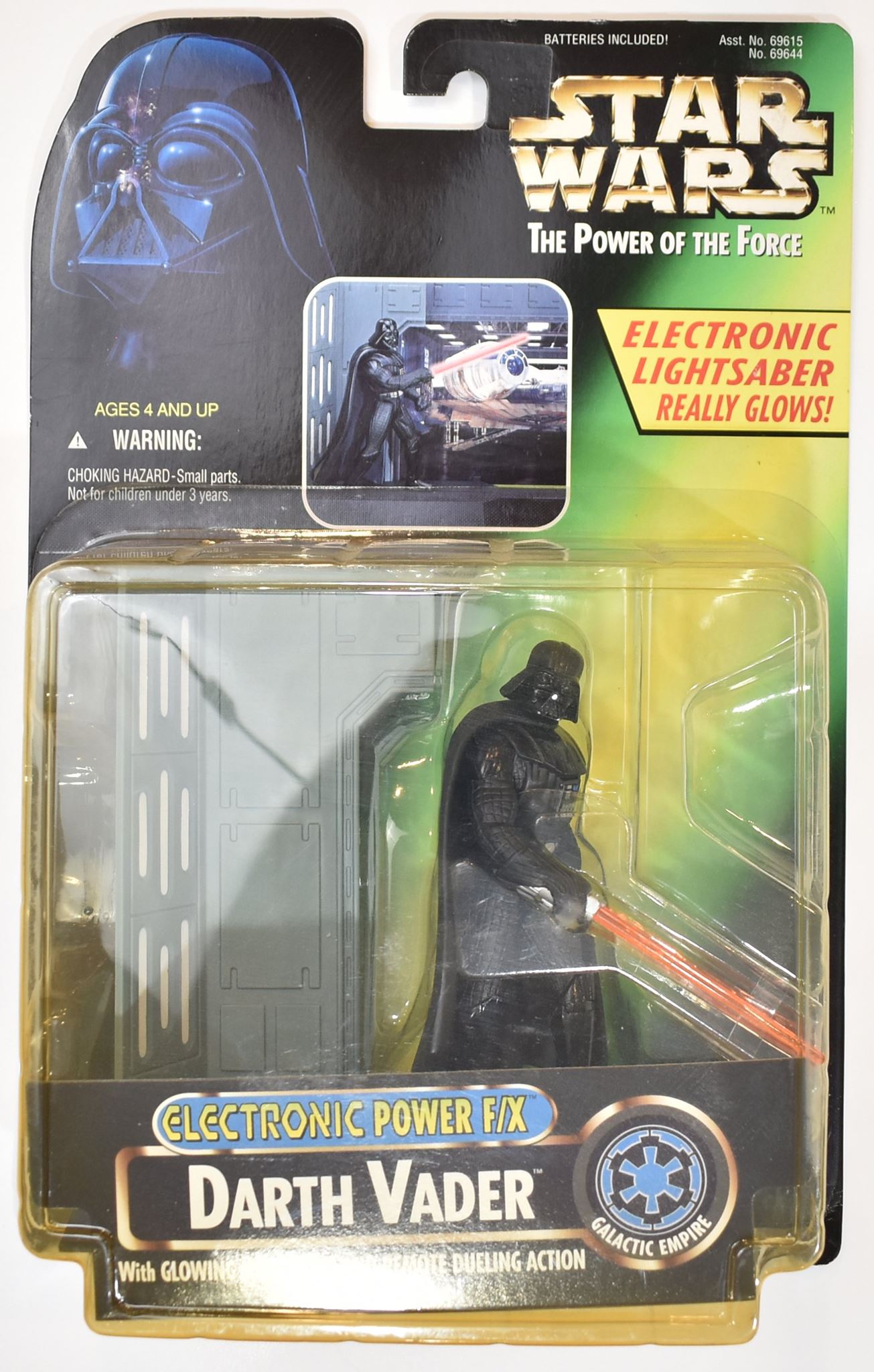 Star Wars Power of the Force Action Figure Electronic power Darth Vader Kenner