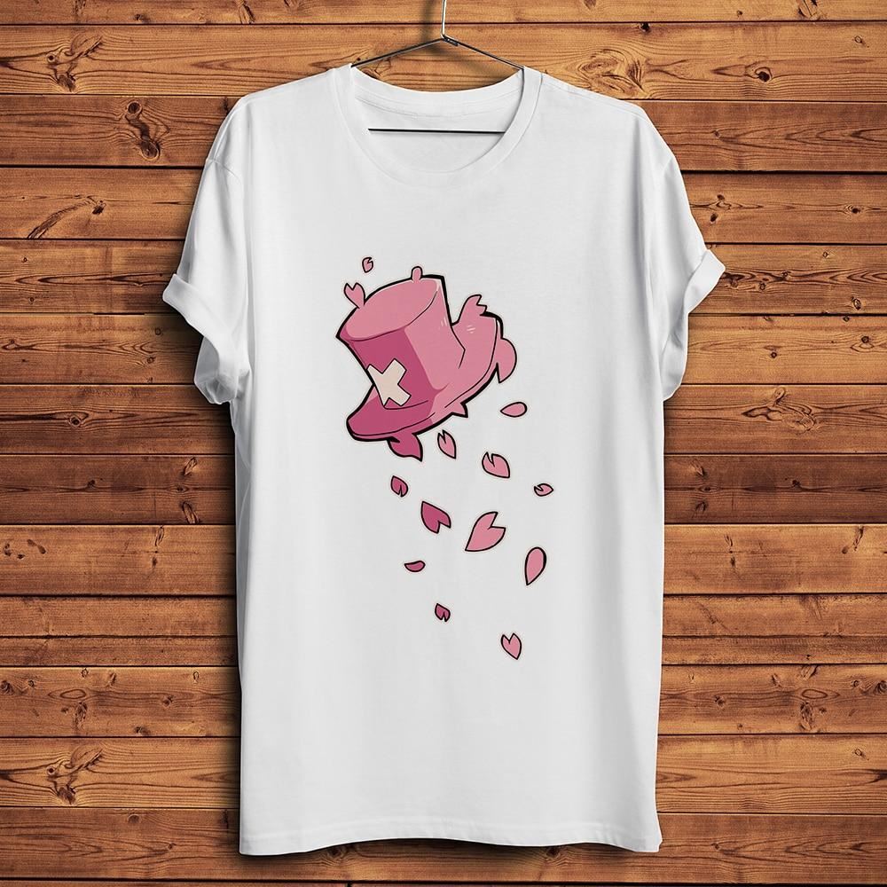 Doctor Tony Chopper hat funny anime t-shirt homme short sleeve t shirt men summe