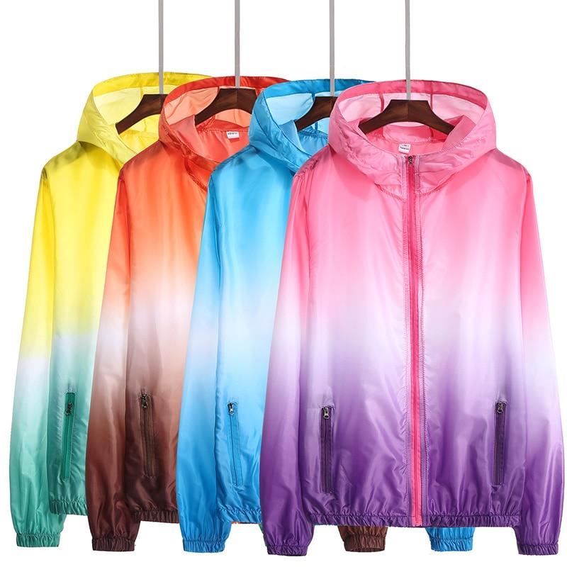 2021 Autumn Jacket for Women Hooded Patchwork Women's Spring Windbreaker Light
