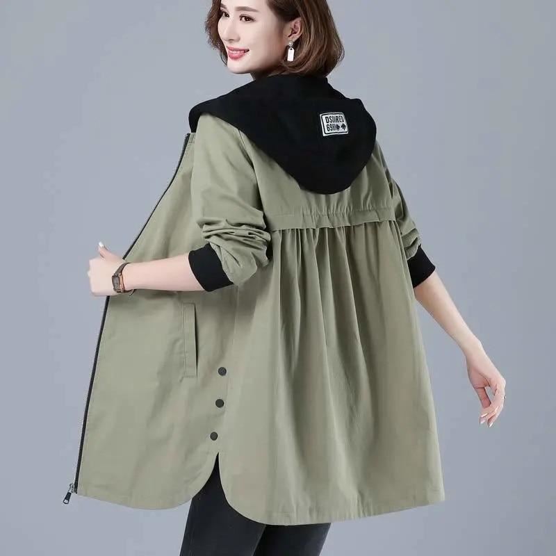 2021 New Autumn Women Jacket Casual Basic Coat Pocket Zipper Jackets Long Sleeve