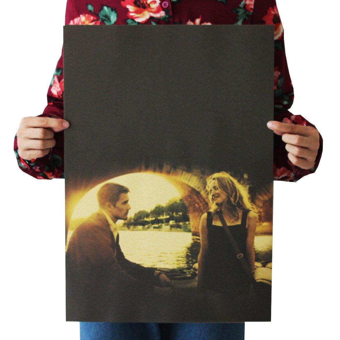Movie Before Sunset Kraft Paper Poster Home Room Wall Decoration Painting Print
