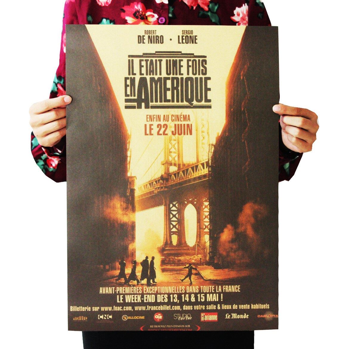 Movie Once Upon a Time in America poster Home Room Wall Decoration Painting