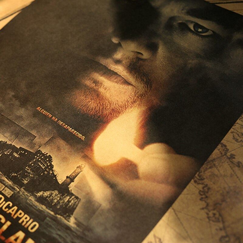 Movie Shutter Island Kraft Paper Poster Home Decoration Print