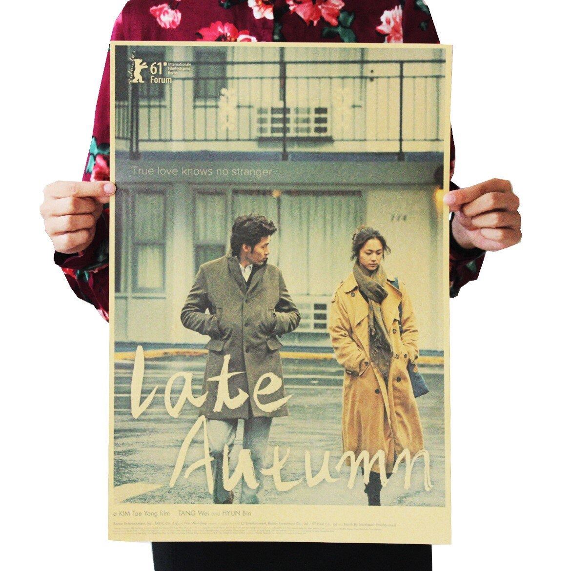 Movie Late Autumn Kraft Paper Poster Home Wall Room Decoration Painting Print