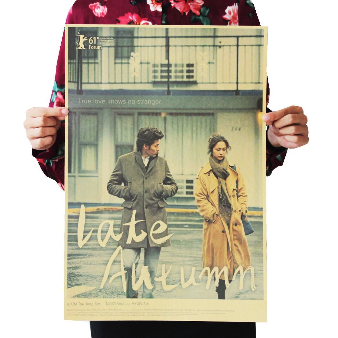 Movie Late Autumn Kraft Paper Poster Home Wall Room Decoration Painting Print