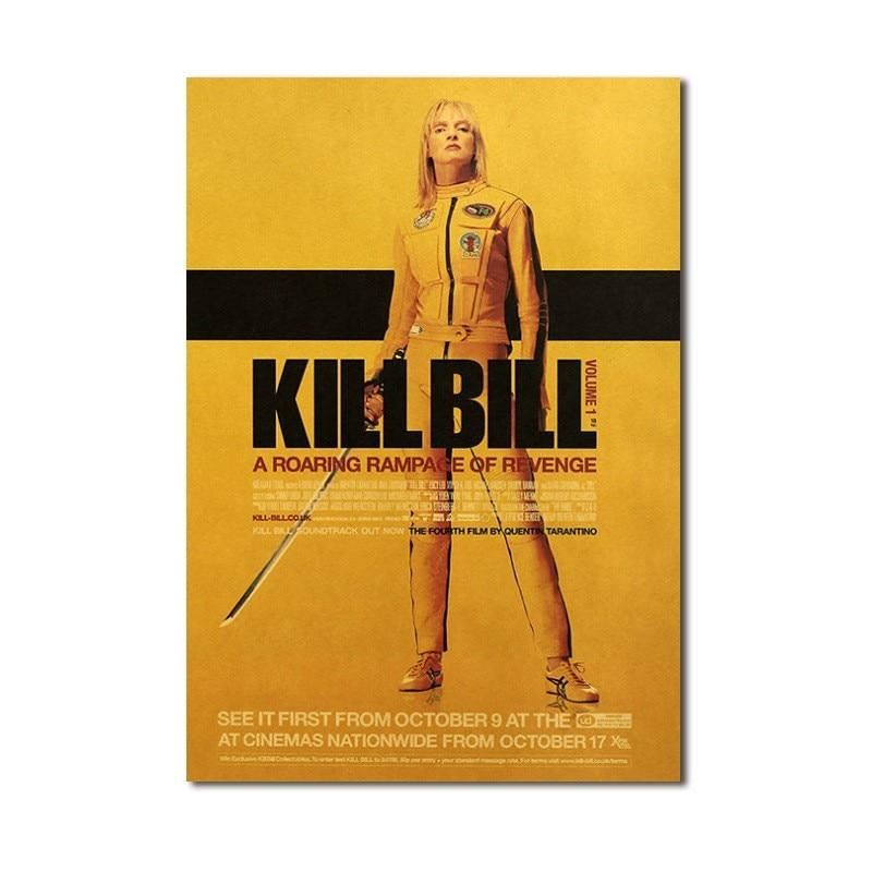 Movie Kill Bill Vol.1 Kraft Paper Poster Home Wall Room Decoration Painting 50.5