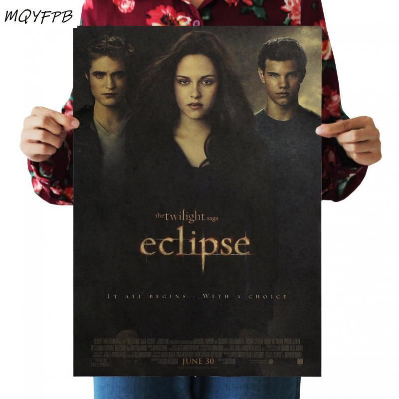 Twilight Kraft Paper Poster Wall Stickers Home Decoration Painting Room Picture