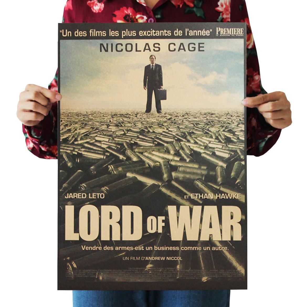 Movie Lord of War Kraft Paper Poster Home Wall Room Decoration Painting Print