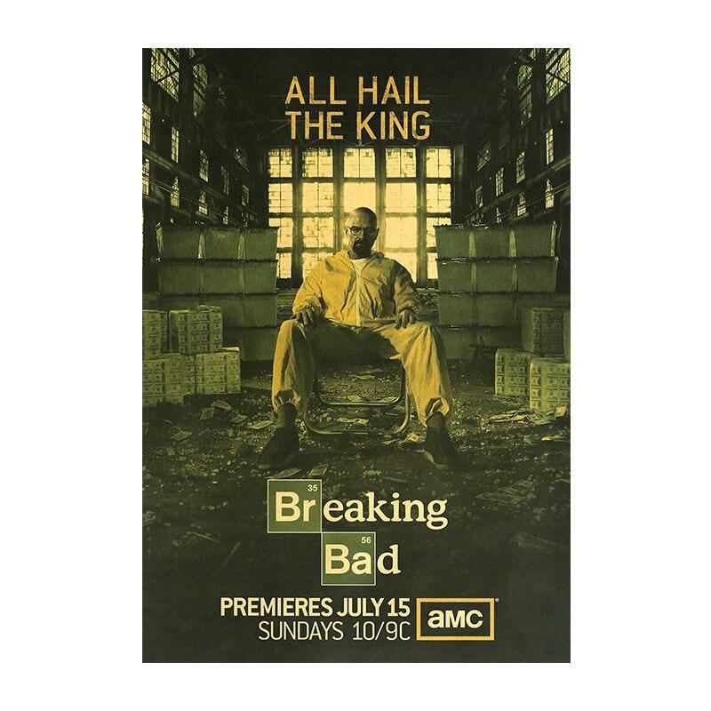 TV drama breaking bad poster room decoration painting wall sticker home picture
