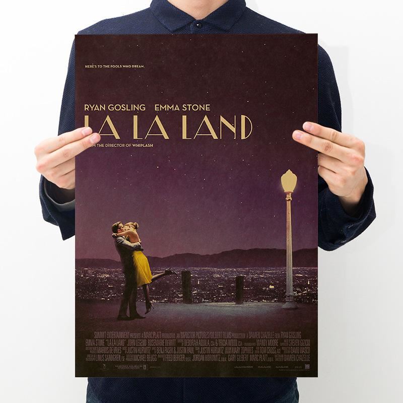 Movie Philharmonic City Kraft Paper Poster Room Decoration Retro Cafe Home Resta