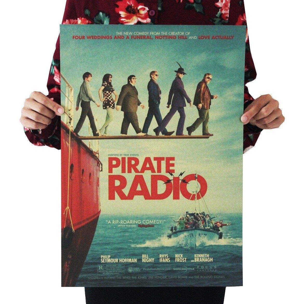 Movie The Boat That Rocked Kraft Paper Poster Home Room Wall Decoration Painting