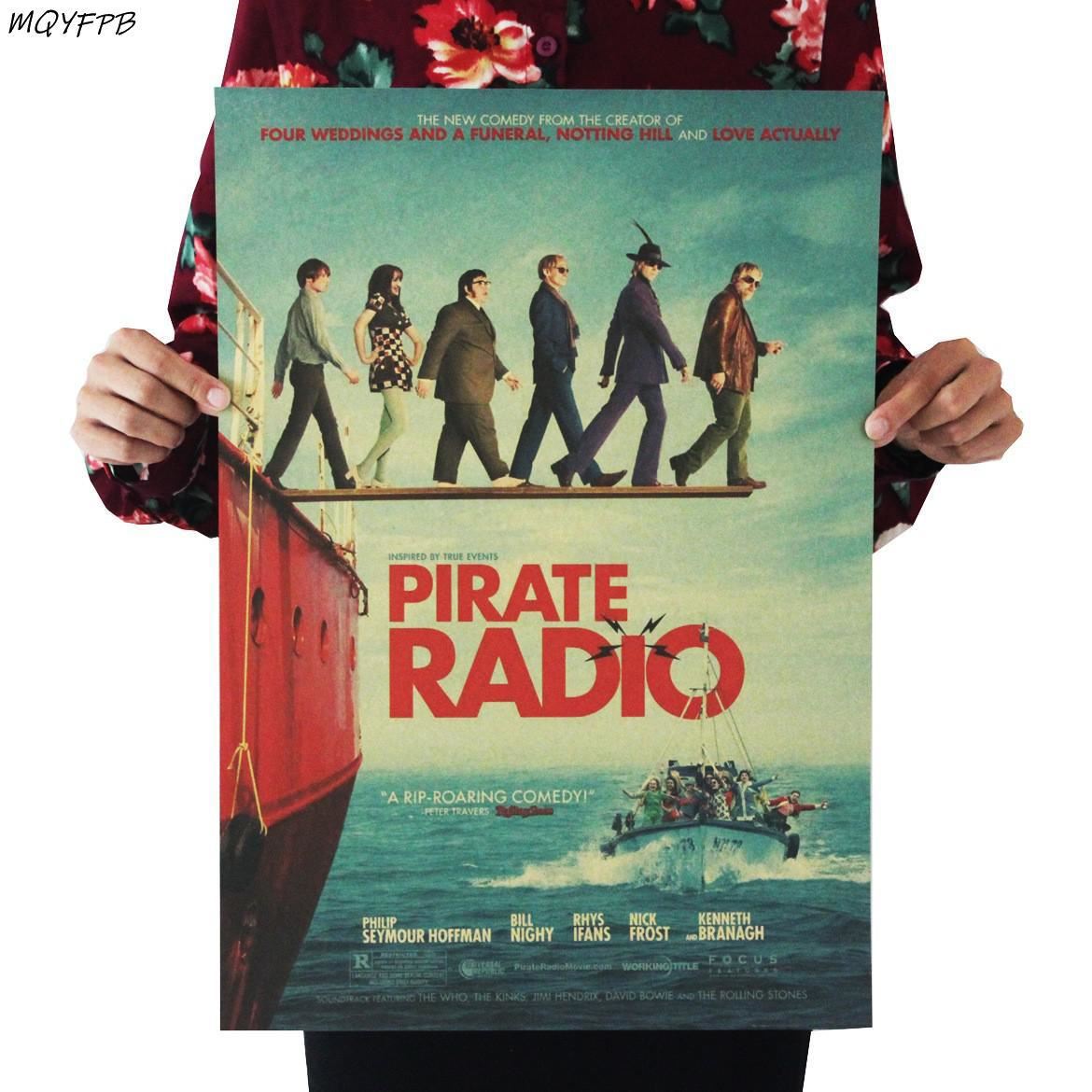 Movie The Boat That Rocked Kraft Paper Poster Home Room Wall Decoration Painting