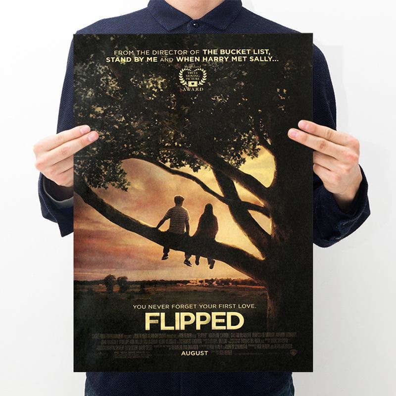 Movies stunning poster room decoration retro character kraft paper series bar ca