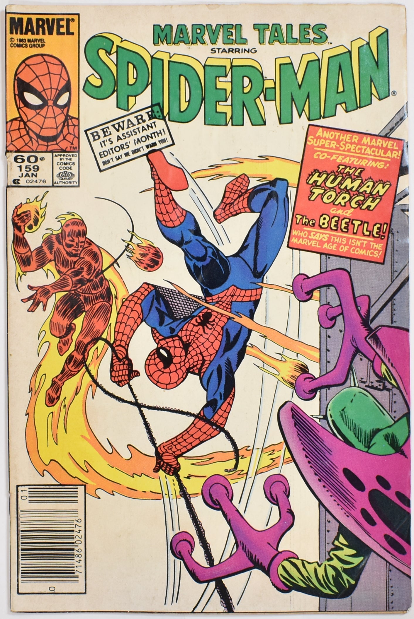 Marvel Tales Spider Man 159 The Beetle Comic Book