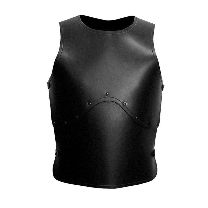 Armor Vest Medieval Steampunk Leather Breastplate Chest Guard Knight Samurai Bat