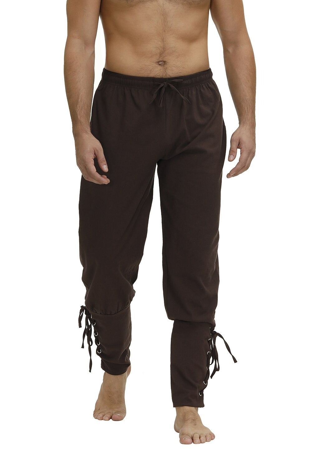 Medieval Costume Knight Cosplay 2022 News Men Haroun Joggers Vintage Pants Samur