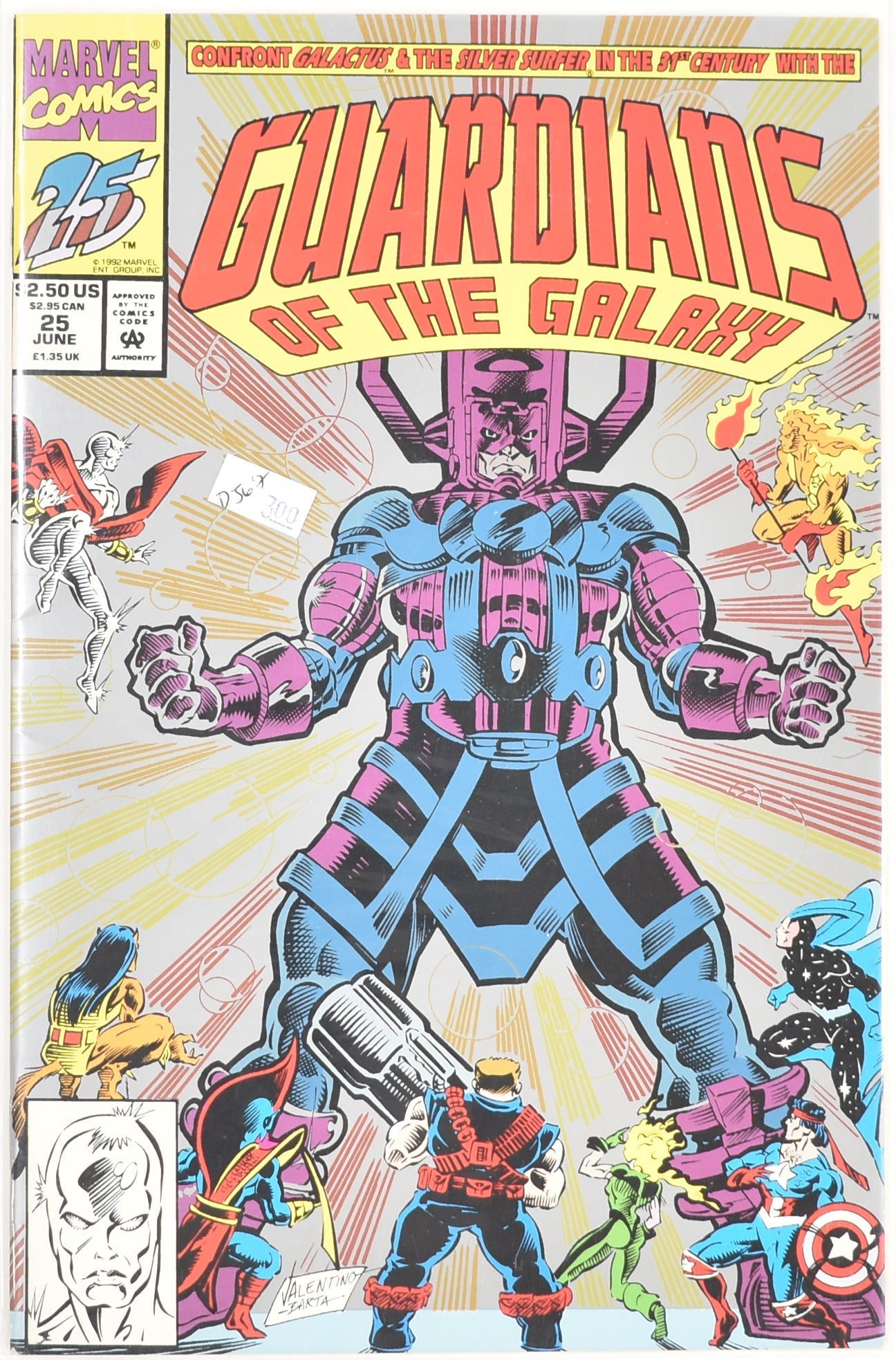 Guardians of The Galaxy 25 Marvel Comic Books