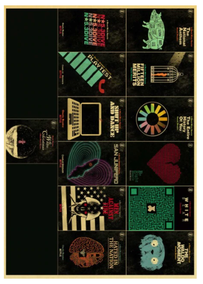 Movie film poster print 16 x 14in -30