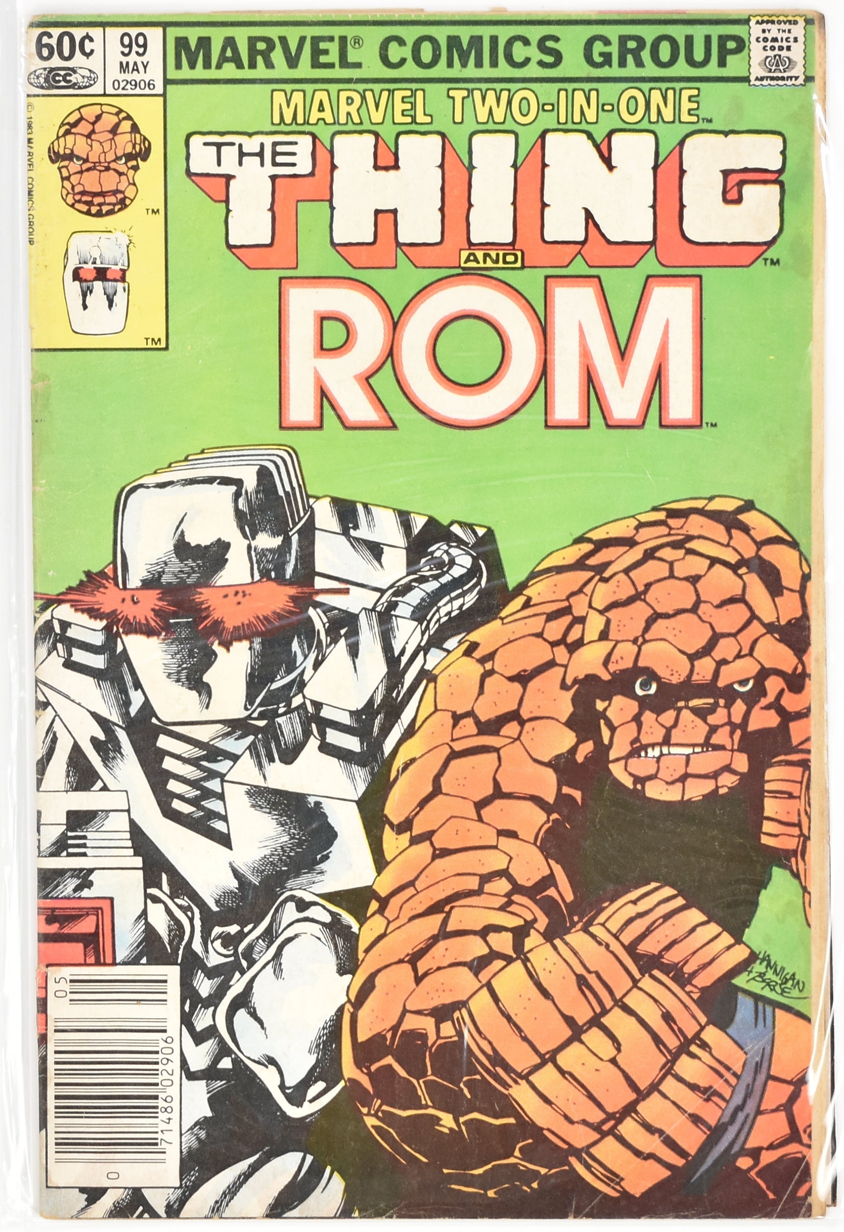 The Thing and Rom 99 May Comic Book Marvel Comics Group