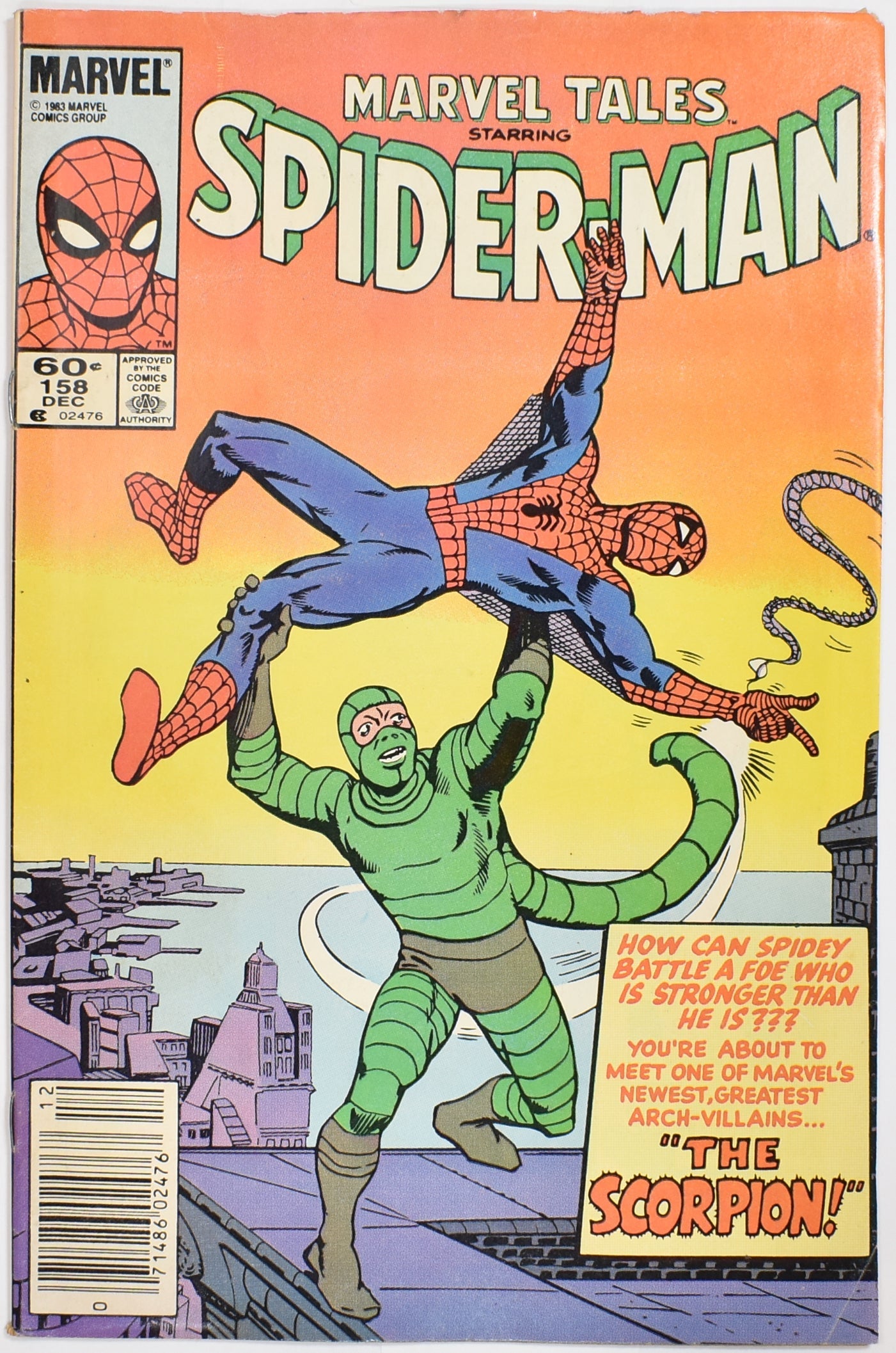 Spider Man Marvel Tales 158 Dec Comic Book