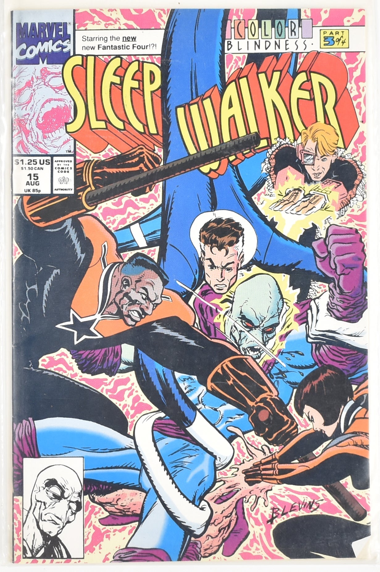 Sleep Walker 15 Comic Book Marvel Comics Part 3 of 4 AUG