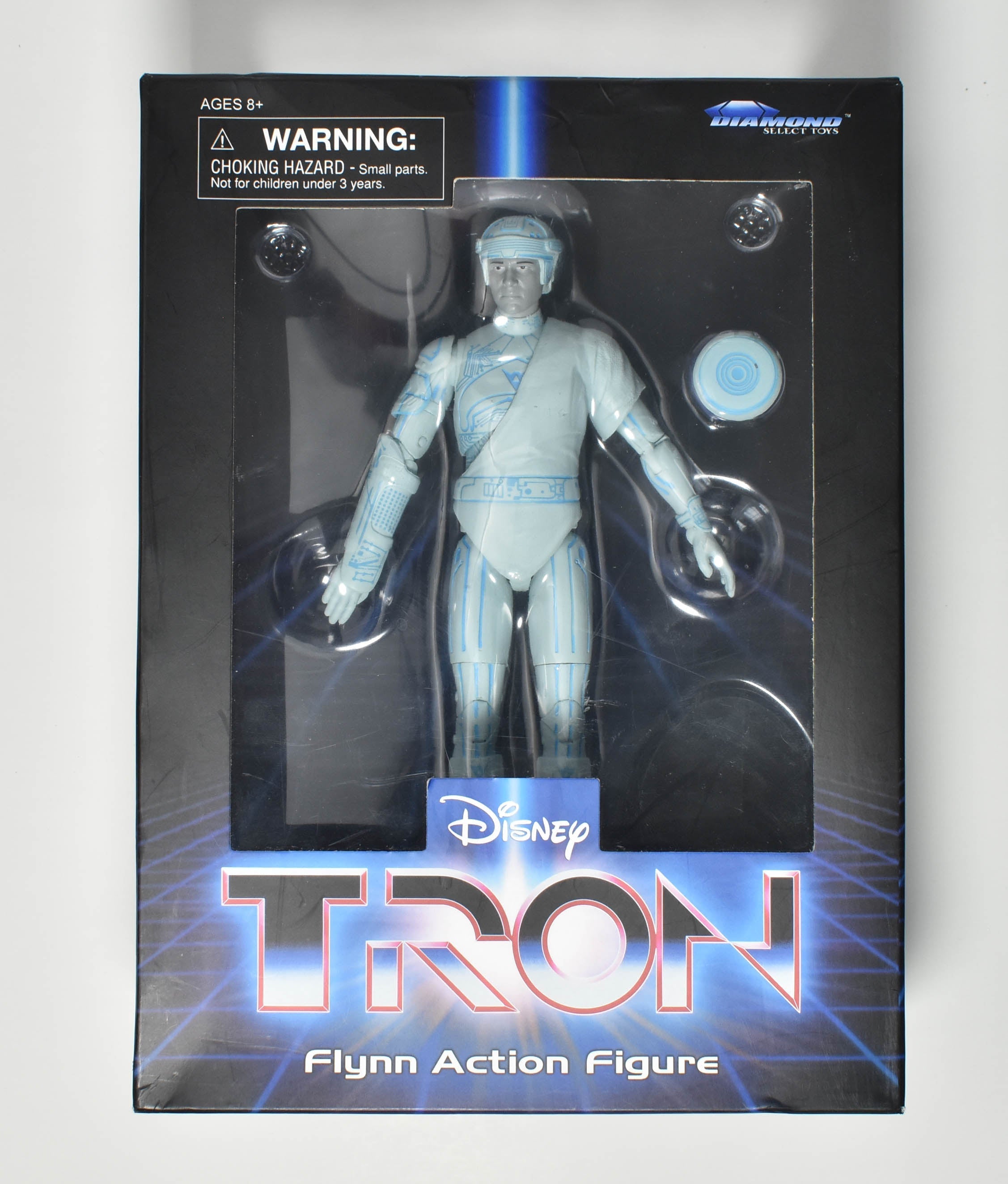 TRON Flynn Action Figure Disney Diamond Select Toys NEW