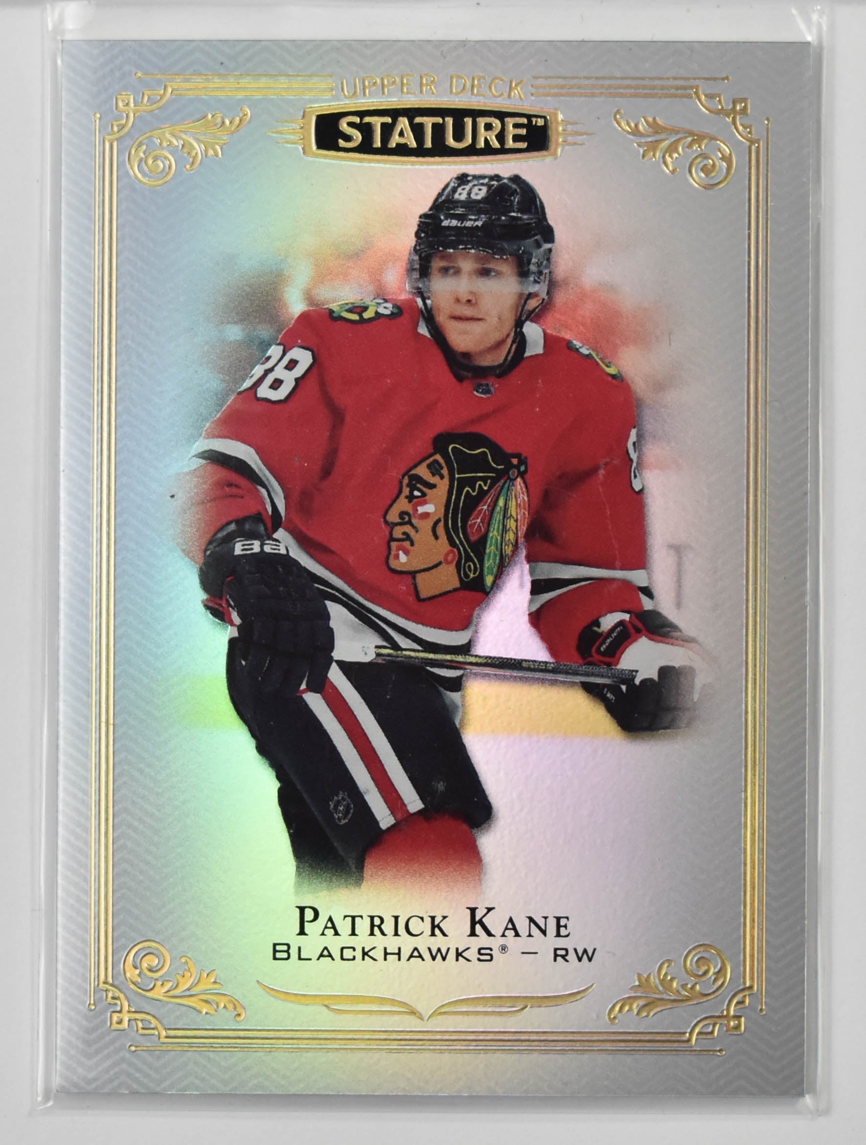 Patrick Kane Upper Deck Stature Silver Chicago Blacks Hawks