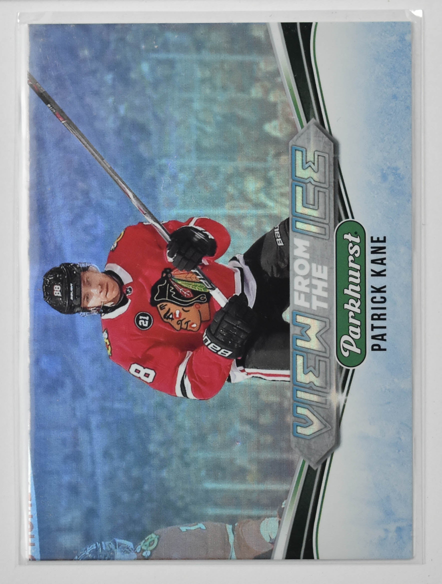 Patrick Kane View From The Ice Hockey Card Parkhurst