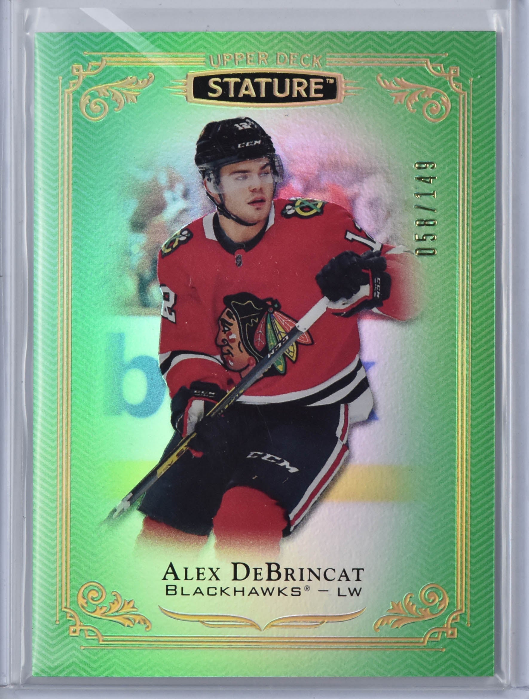 Alex Debrincat 058/149 Upper Deck Stature