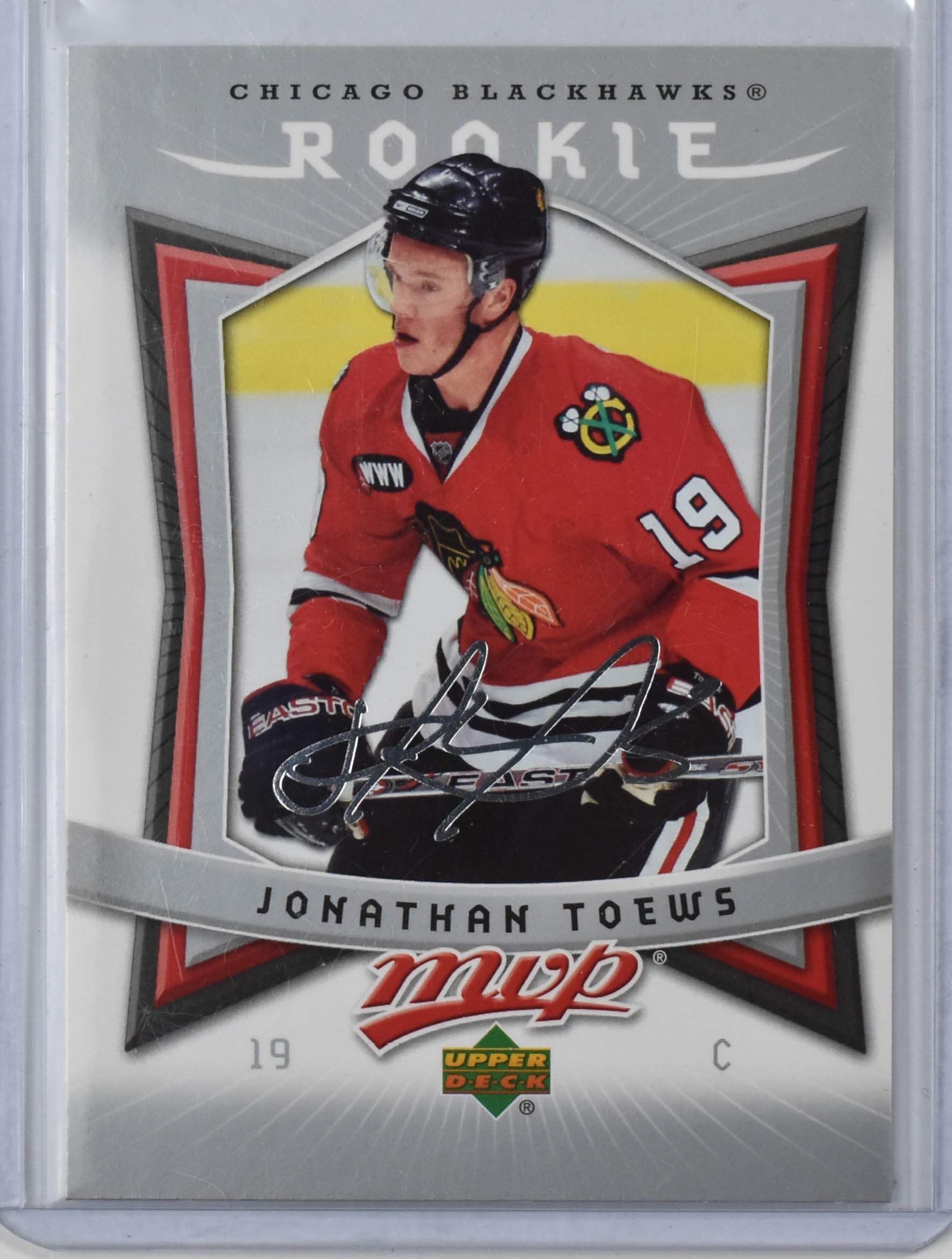 Jonathan Toews Rookie Chicago Black Hawks