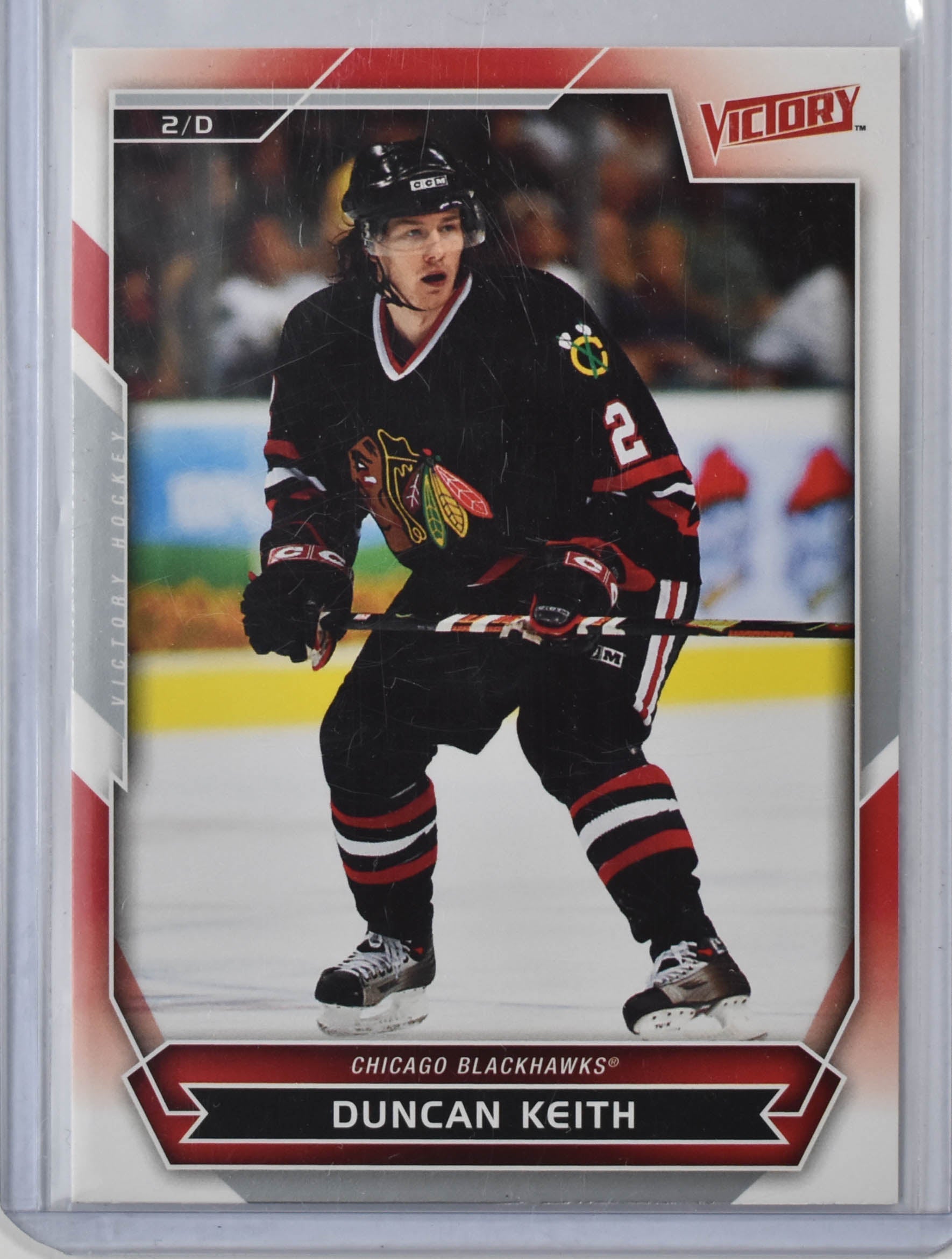 Duncan Keith Chicago Black Hawks Victory