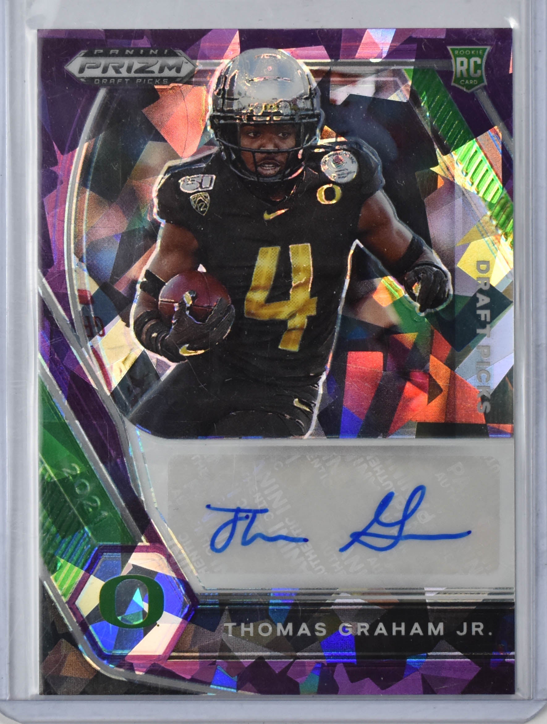 Thomas Graham JR Auto Rookie Prizm Panini DPA-TGH 71-99