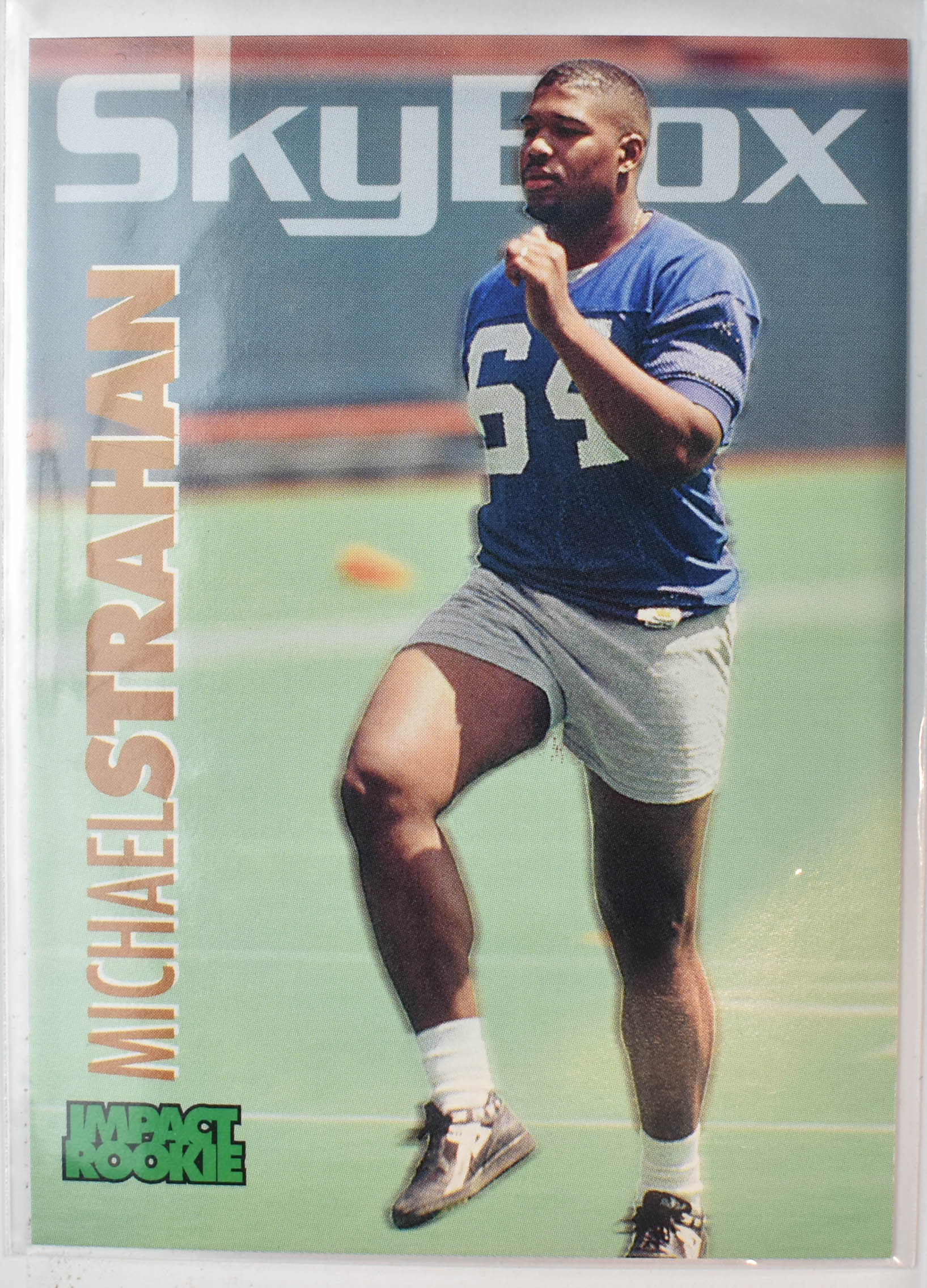 Michael Strahan 398 Skybox 1993 Impact Rookie