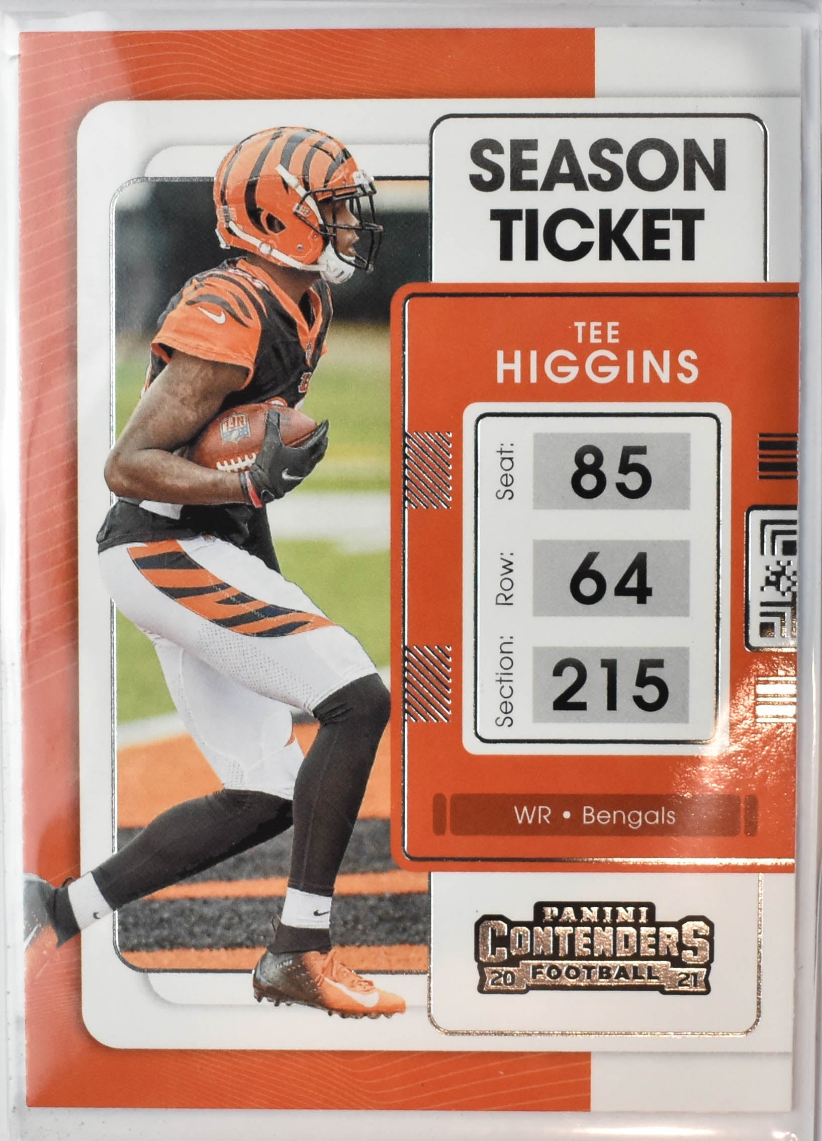 Tee Higgins 20 Panini Contenders 2021