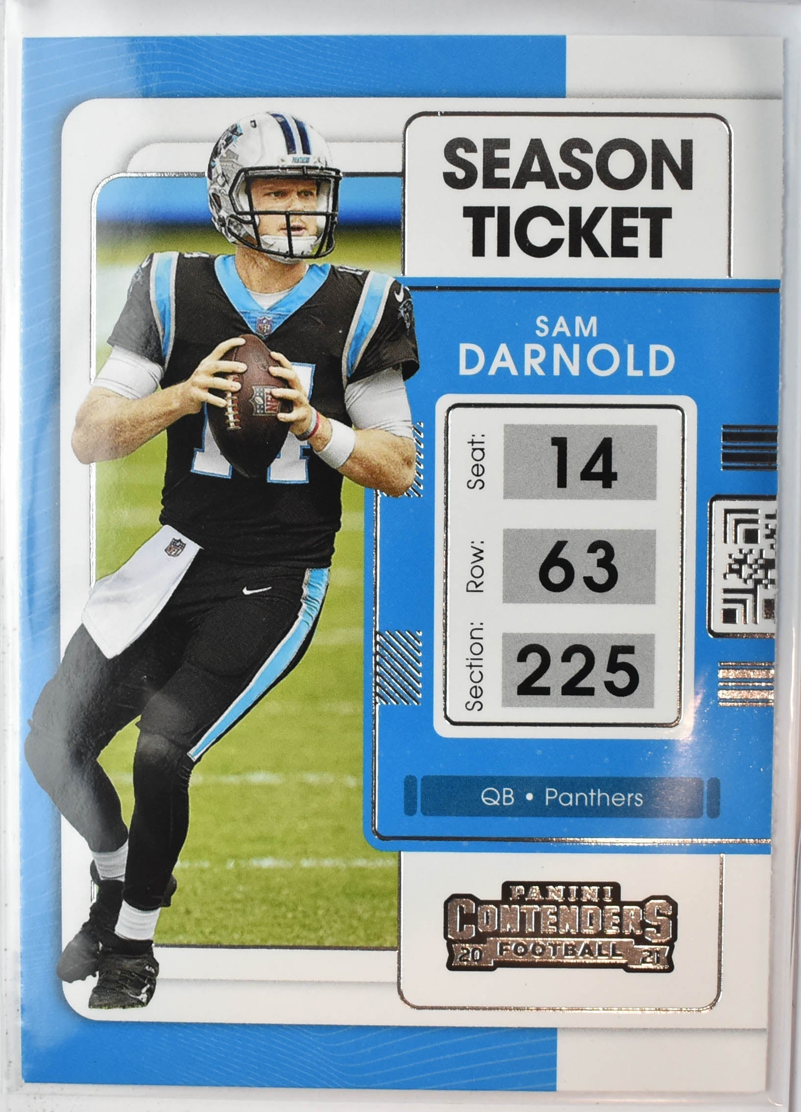 Sam Darnold 13 Panini Contenders 2021