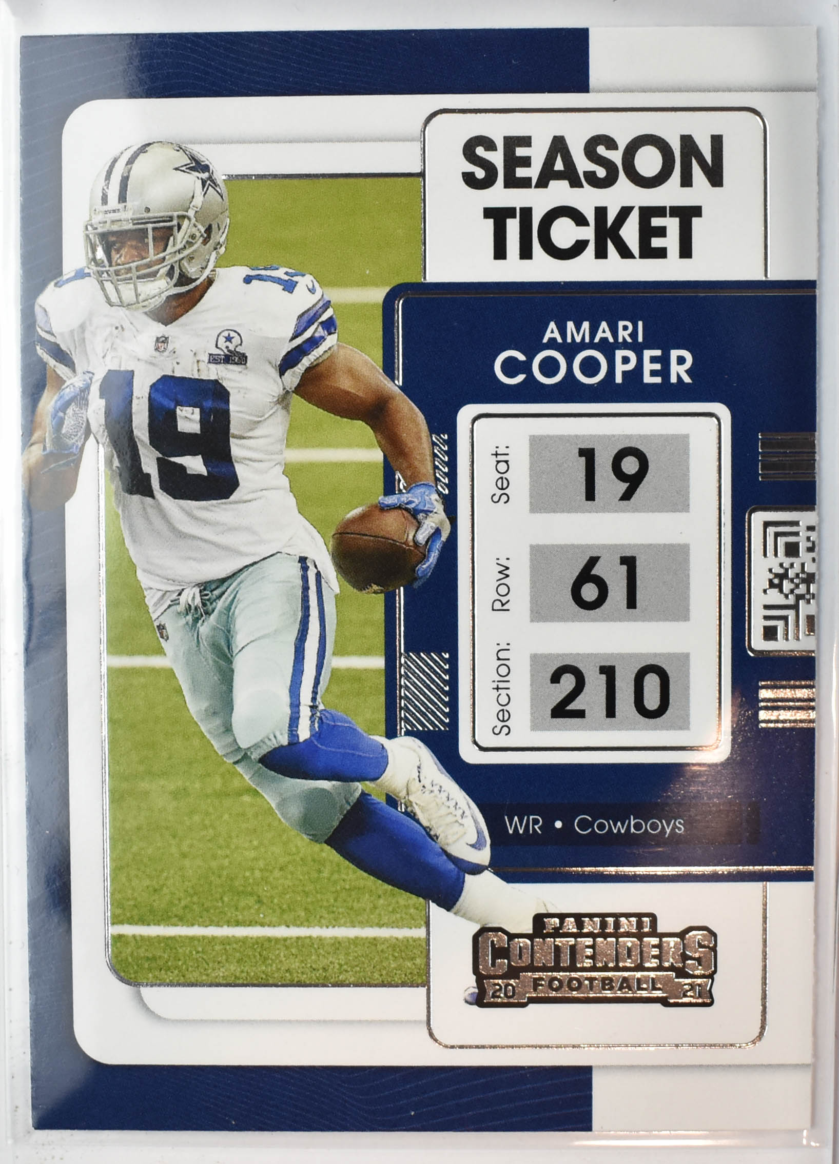Amari Cooper 27 Panini Contenders 2021