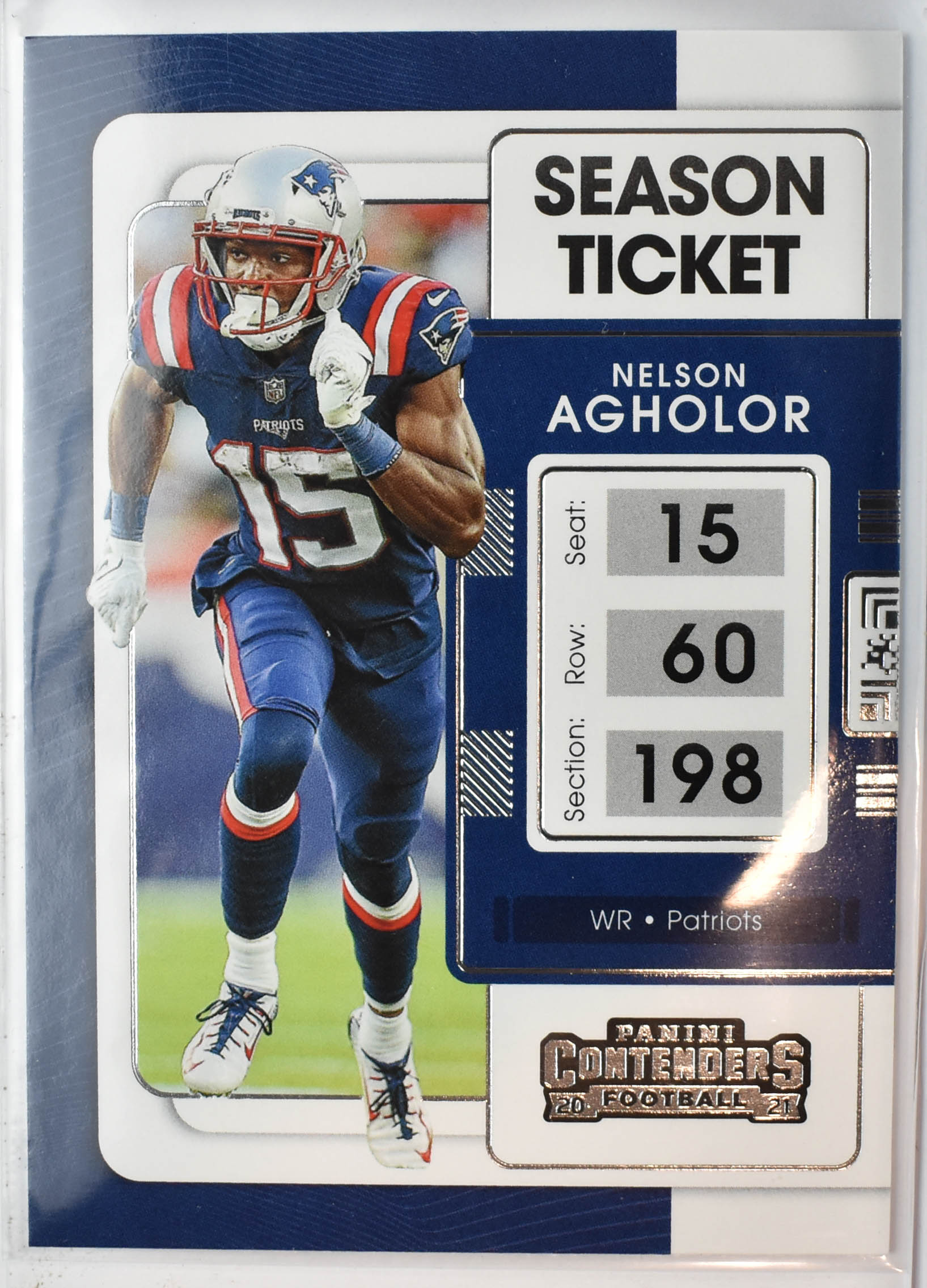 Nelson Agholor 67 Panini Contenders 2021