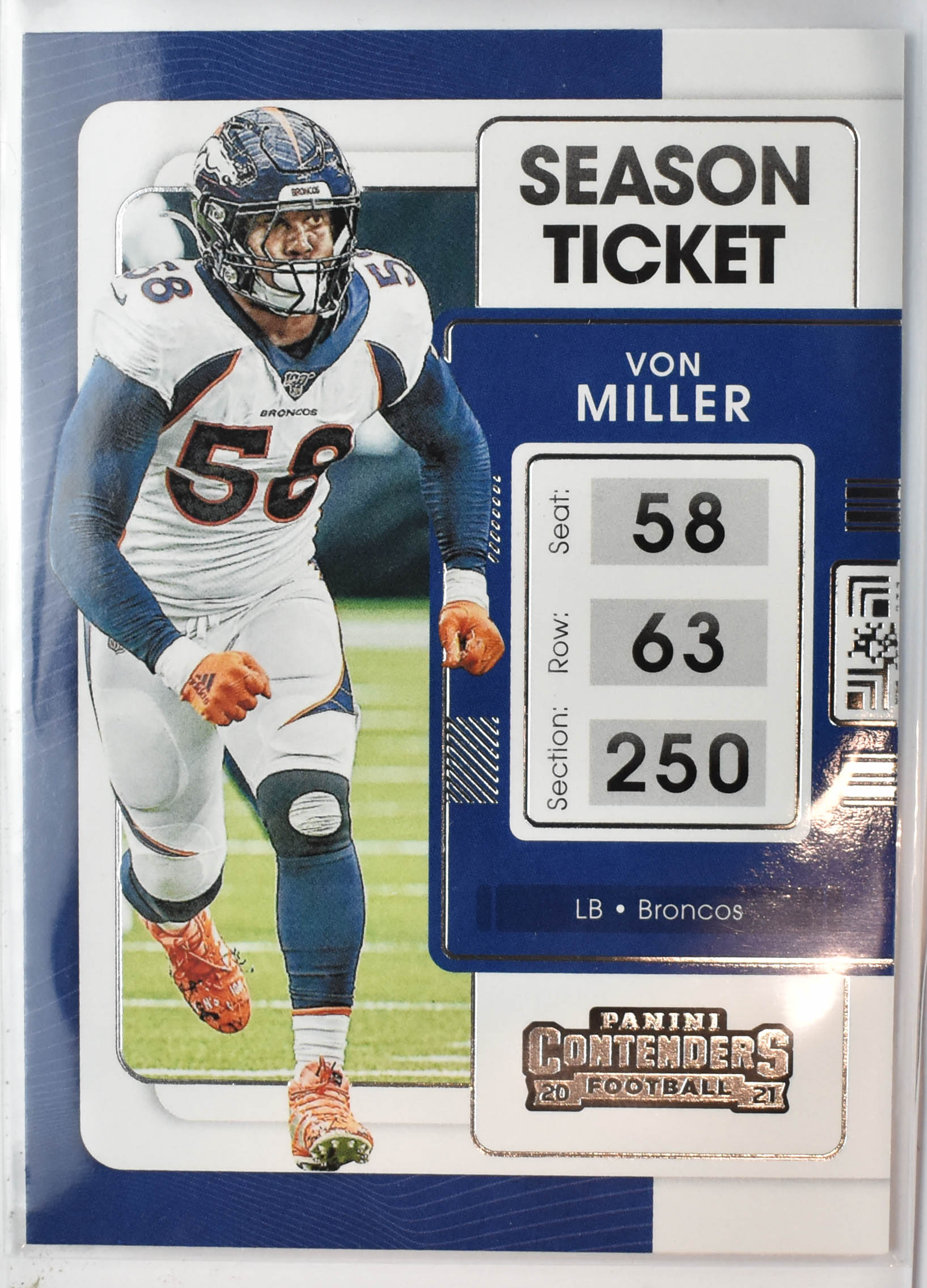 Von Miller 30 Panini Contenders 2021