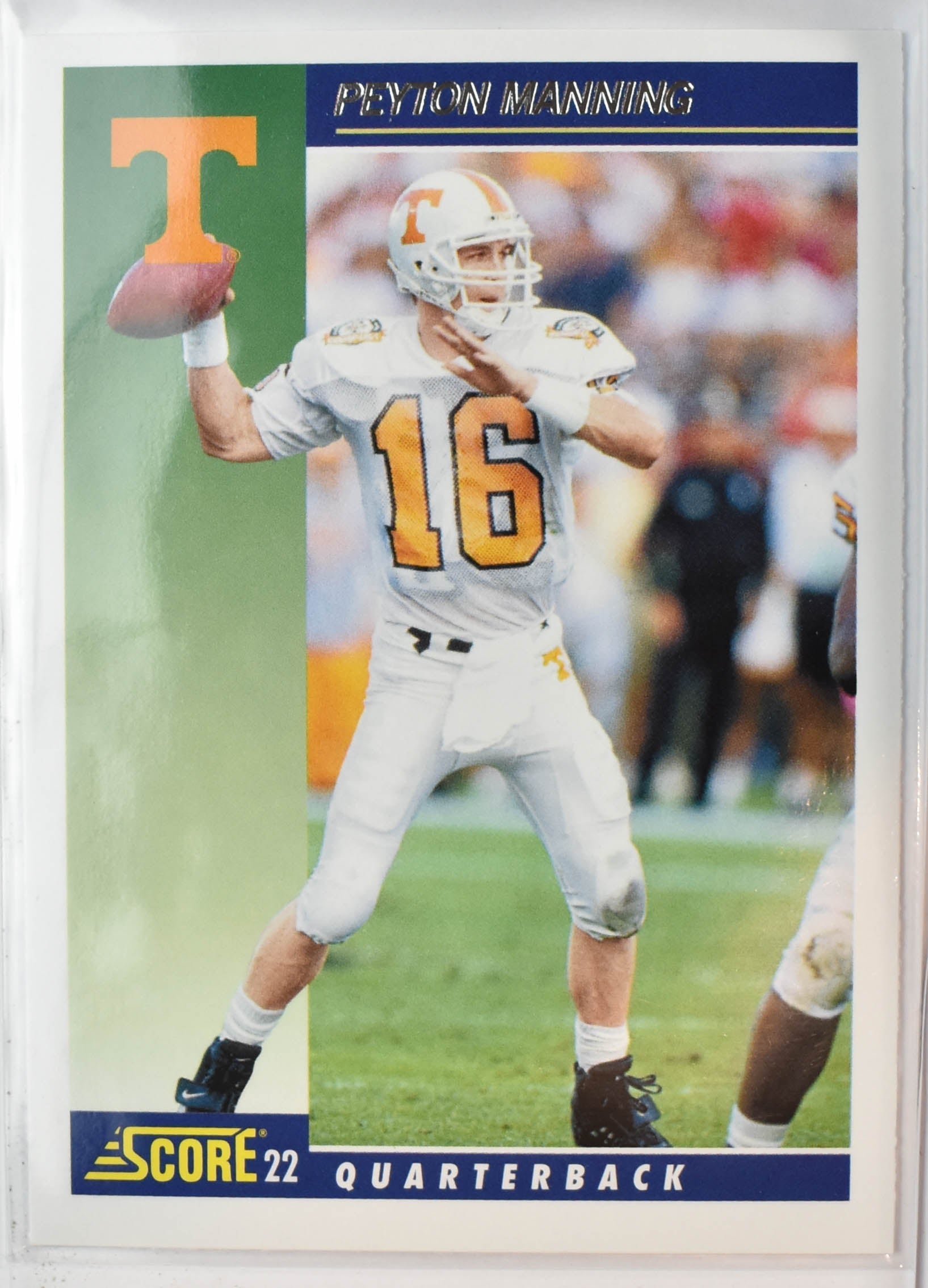 Peyton Manning 9 Score Panini 2022 Draft Picks