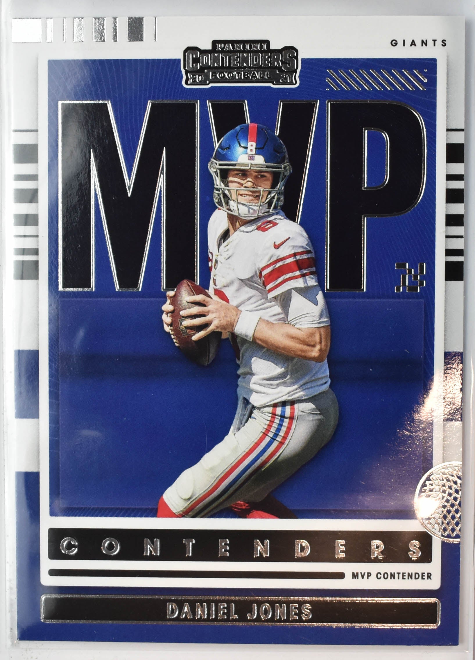 Daniel Jones MVP-DJO Panini 2021 Contenders MVP