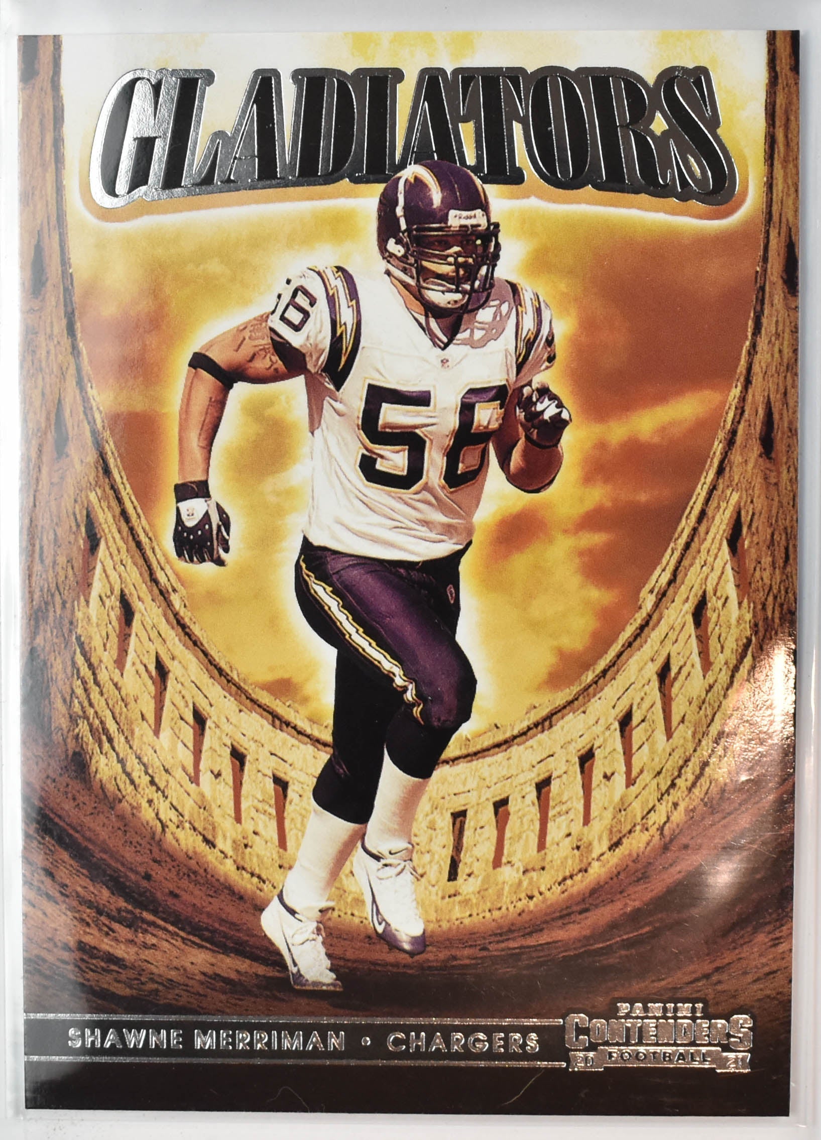 Shawne Merriman GLD-SME Panini 2021 Contenders