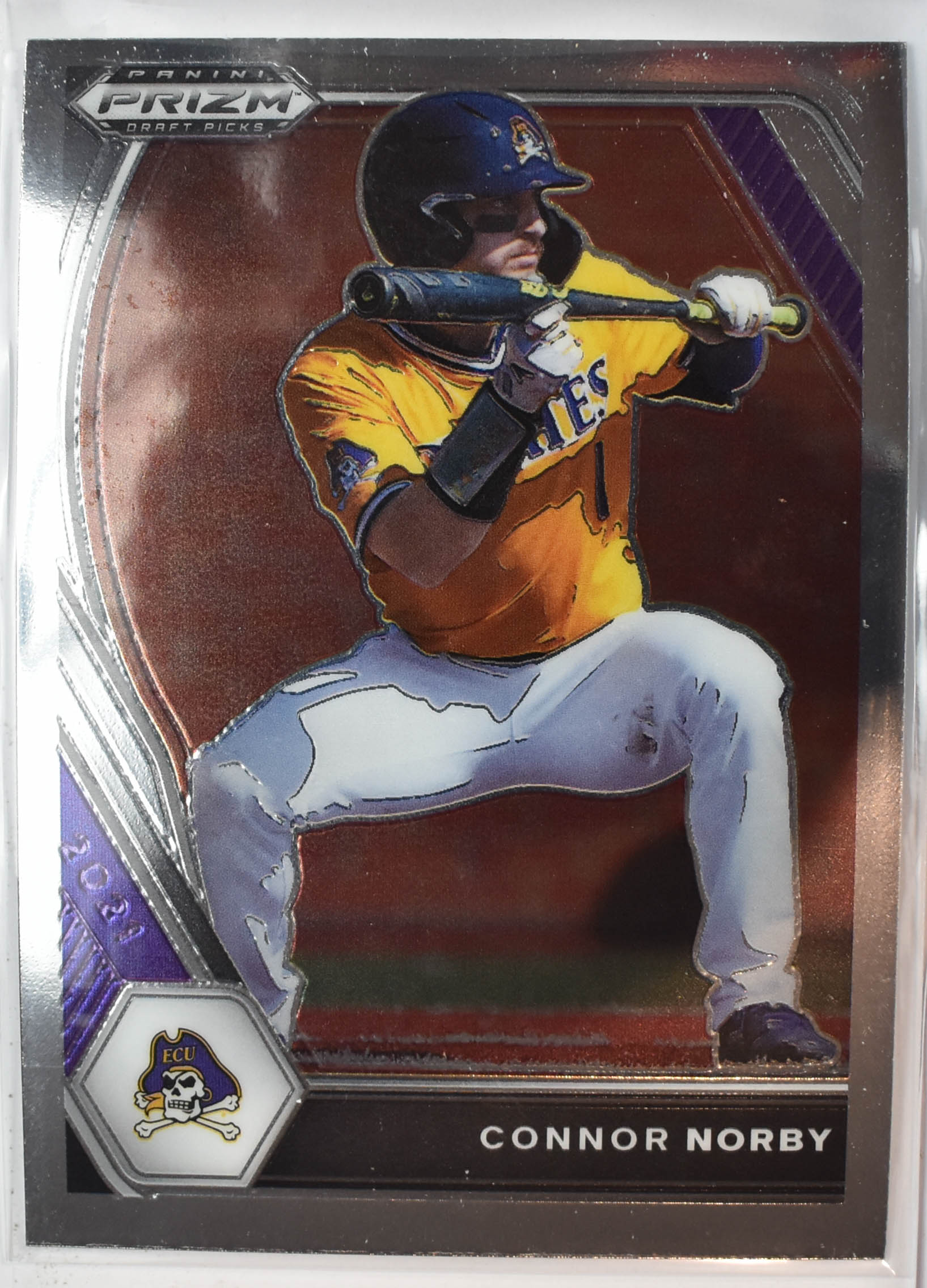 Connor Norby No.PDP41 Panini Prizm Draft Picks Baseball 2021