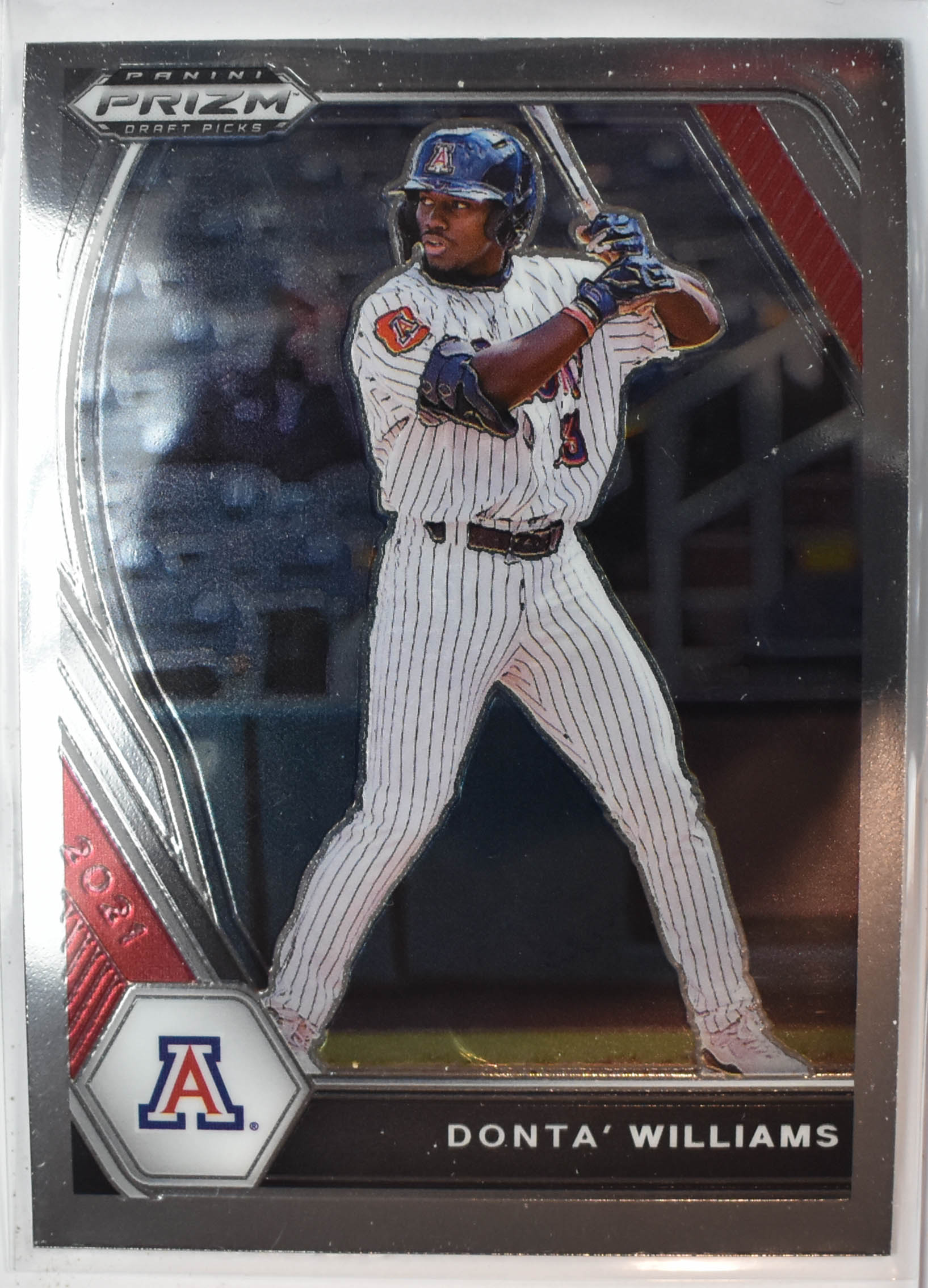 Donta Williams PDP106 Panini Prizm Draft Picks Baseball 2021