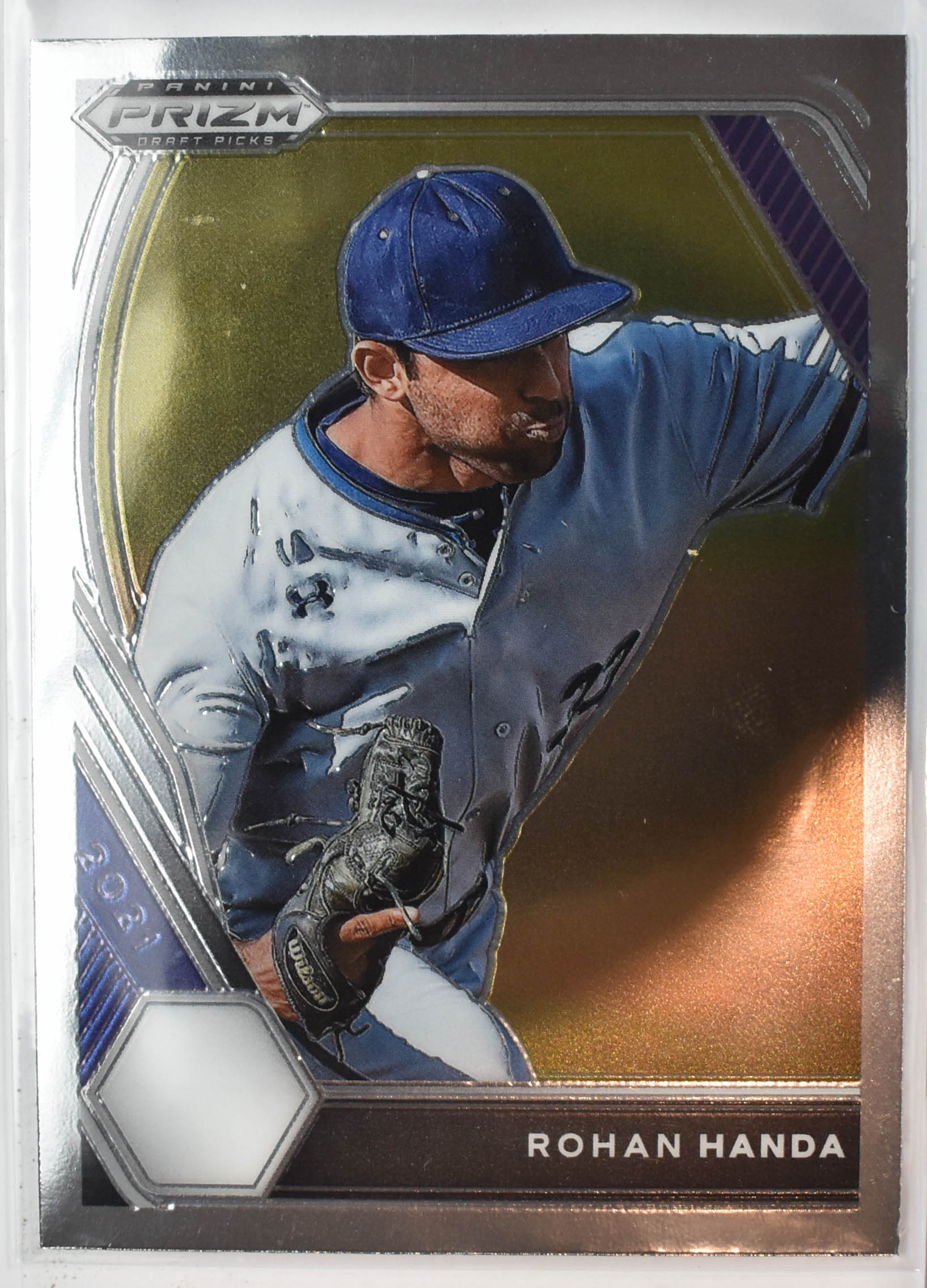 Rohan Handa PDP146 Panini Prizm Draft Picks Baseball 2021