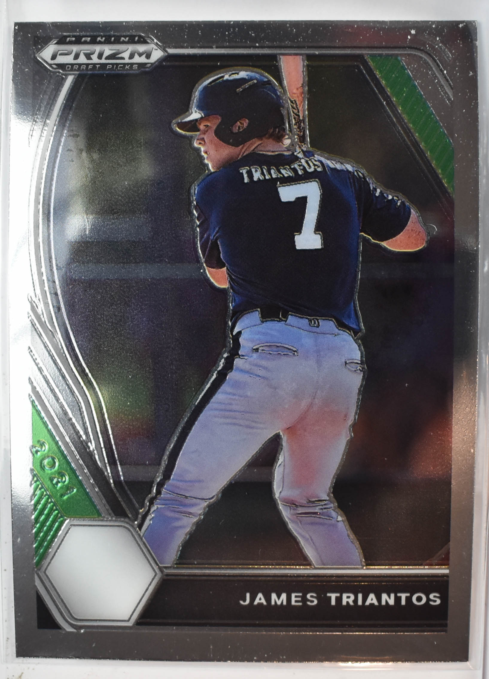 James Triantos PDP56 Panini Prizm Draft Picks Baseball 2021